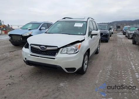 2015 Subaru Forester 2.5I Premium from USA, damaged, VIN JF2SJADC2FH819295